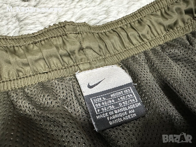 Мъжко винтидж долнище Nike Nylon Track Pants, Размер L-XL, снимка 7 - Панталони - 52581528