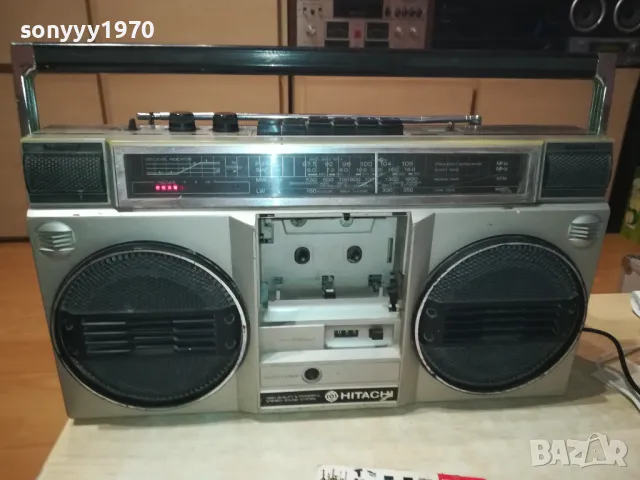 HITACHI TRK-7011E 0202251613, снимка 6 - Радиокасетофони, транзистори - 48930989