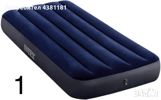 Специално проектиран за вашето удоволствие надуваем матрак Intex , снимка 3 - Басейни и аксесоари - 49700369