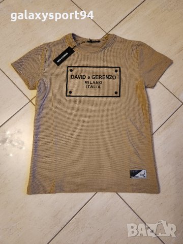 David, Icon, Black Мъжки тениски 9 модела различни цветове памучни лято 2023, снимка 2 - Тениски - 40488573