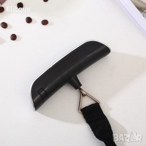 Портативна електронна везна до 50 кг. с LCD дисплей с подсветка, снимка 3 - Друга електроника - 52862878