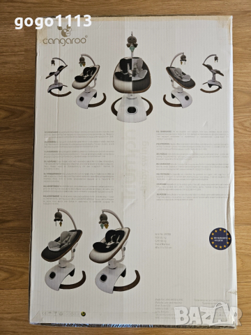 Чисто нова, неразпечатвана електрическа люлка Cangaroo Triumph, снимка 2 - Детски люлки - 53627331