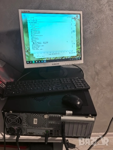 Настолен компютър и монитор, снимка 5 - За дома - 52633637