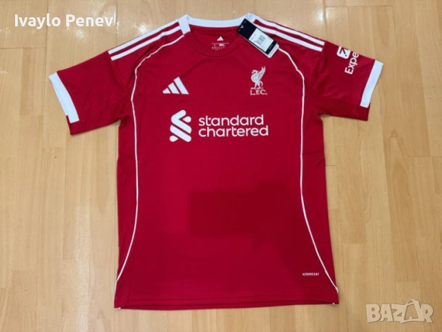 Ново! Ливърпул / Liverpool Nike официални тениски 2025/2026, снимка 6 - Спортни дрехи, екипи - 46463386