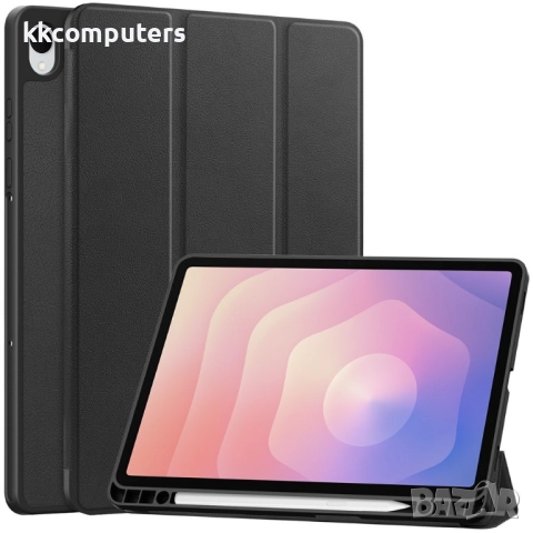 Кожен Калъф със Стойка за Samsung Galaxy Tab S11 X730 / X736- Слот за стилус, Вкл.Протектор |8 Цвята, снимка 8 - Калъфи, кейсове - 52330582