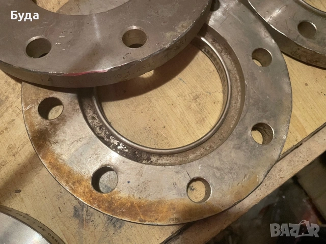 Фланци за тръби ф80 и ф100 неръждаеми , снимка 6 - Водни помпи - 53052265