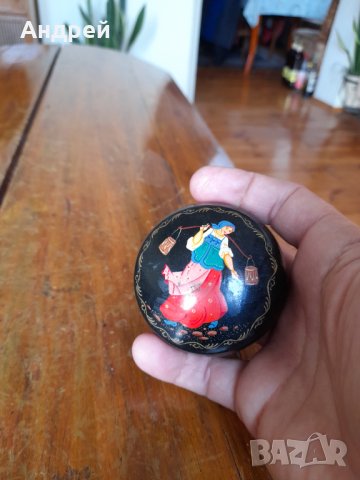 Стара кутия за бижута #6, снимка 3 - Антикварни и старинни предмети - 42729079