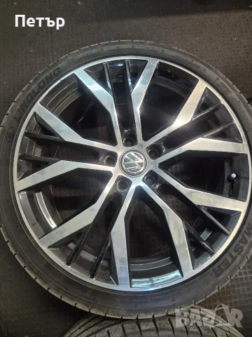 Оригинални джанти VW Golf 7 GTI Santiago 5x112 19 цола 5G0601025M, снимка 4 - Гуми и джанти - 56112025