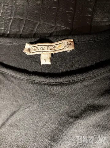 НОВО - Patrizia Pepe рокля по тялото /туника/ или блуза с пайети, снимка 5 - Рокли - 48295384