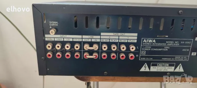 Стерео усилвател AIWA XA-008Z#1, снимка 6 - Ресийвъри, усилватели, смесителни пултове - 48584598