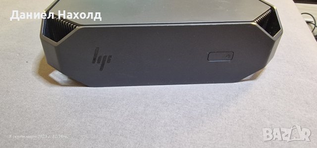 HP Z2 Mini G4 Workstation, i5-8600, 16GB RAM, 256GB SSD, снимка 2 - Работни компютри - 42121287