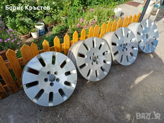 18ки Ауди ОЕ 5х112мм, снимка 4 - Гуми и джанти - 56273256