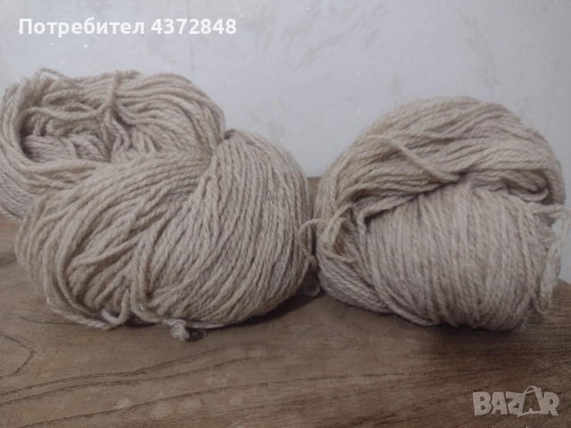 100% домашна вълнена прежда за плетене , снимка 6 - Други - 49282652