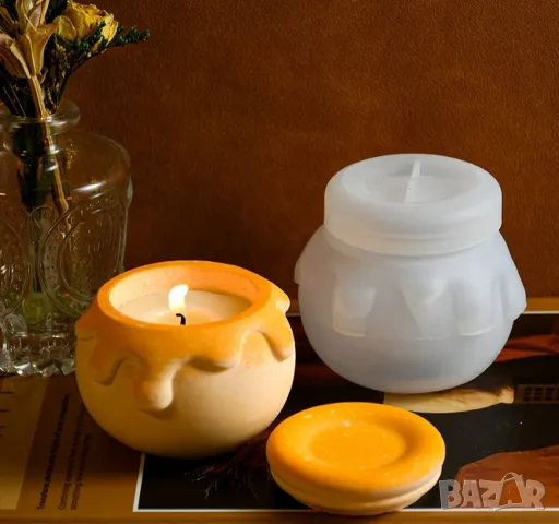 Молд бурканче с капак