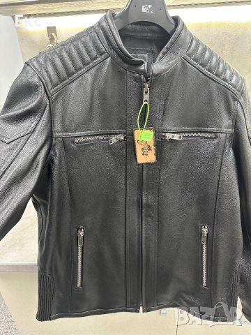 Мъжко кожено яке, телешка кожа