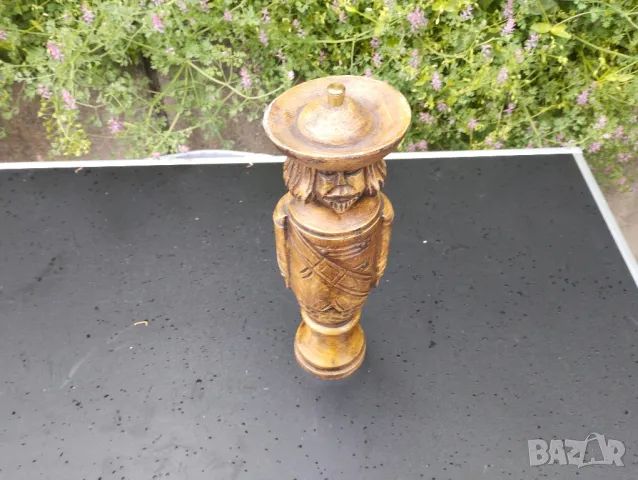 Дървена винтидж мелница., снимка 3 - Антикварни и старинни предмети - 50059910