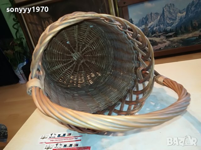 ПЛЕТЕНА КОШНИЦА ОТ ГЕРМАНИЯ 1504231919, снимка 11 - Антикварни и старинни предмети - 40377324