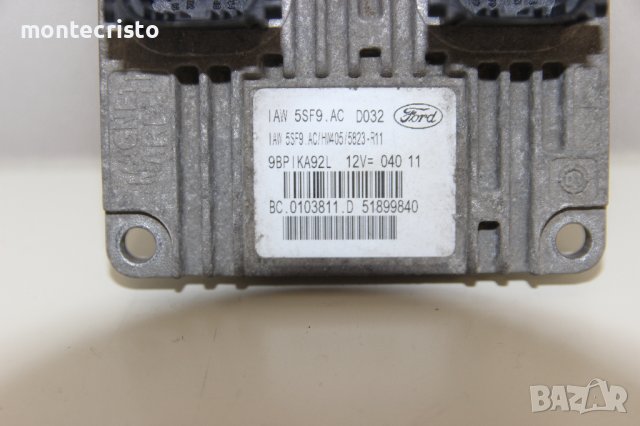Моторен компютър ECU Ford KA / 51899840 / IAW 5SF9.AC D419 IAW5SF9AC / BC.0103811.D / BC0103811D, снимка 2 - Части - 41960964