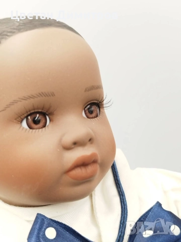 Колекционерска порцеланова кукла , снимка 9 - Кукли - 51446089