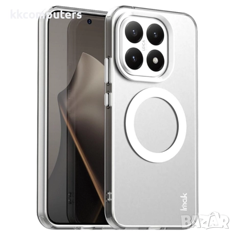 IMAK Удароустойчив Калъф (PET + TPU) за Xiaomi 15T- MagSafe, Airbag технология, вкл. Протектор, 6 Цв, снимка 7 - Калъфи, кейсове - 52377861