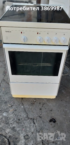 Печка със керамични котлони Siemens , снимка 2 - Печки, фурни - 52775138