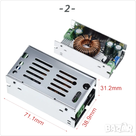 Конвертор DC-DC , Converter Step Up, Step-down , Lithium Battery Power Converter, снимка 3 - Друга електроника - 53841129