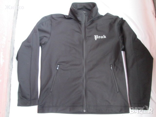 Peak Performance черно softshell яке размер L., снимка 1 - Якета - 44243955