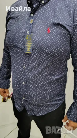 Нова мъжка риза с дълъг ръкав Polo Ralph Lauren 