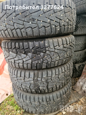 зимни гуми с шипове с железни джанти за VW