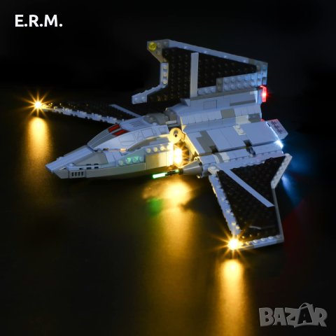 BRIKSMAX Led Lighting Kit for The Bad Batch Attack Shuttle - Съвместим с Lego 75314 Building Blocks 