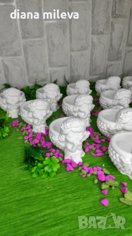 Ангелчета кашпа!!!, снимка 2 - Подаръци за кръщене - 48550391