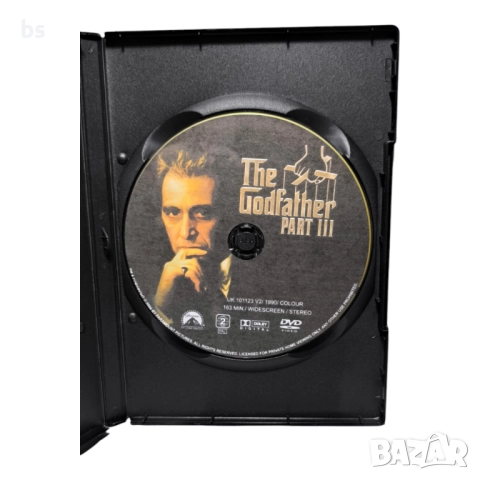 Кръстникът 3 DVD +R DL с бг дублаж , снимка 4 - DVD филми - 51596236