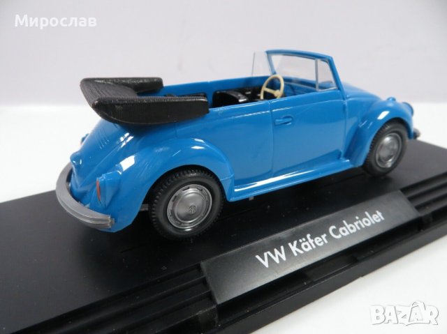 1:40 Wiking VW Beetle КАБРИО МОДЕЛ КОЛИЧКА ИГРАЧКА , снимка 2 - Колекции - 42571892