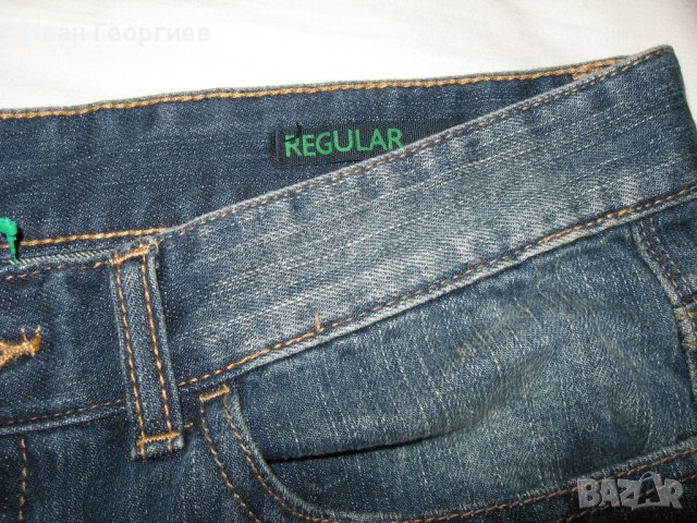 Нови къси дънки Бенетон, снимка 5 - Дънки - 18843811