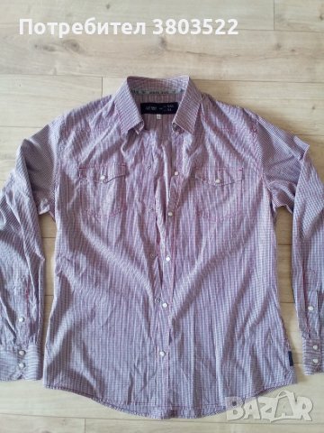 Оригинална риза AJ Armani jeans, снимка 4 - Ризи - 44743929