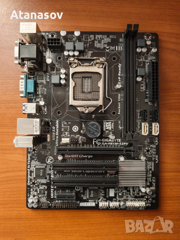 Gigabyte GA- H81m s2pv сокет 1150, снимка 3 - Дънни платки - 53689214