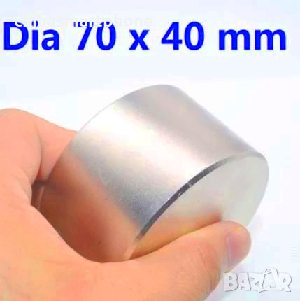 70x40mm МАГНИТ-420кг.неодимов N52, Neodymium magnet NdFeB magnit, снимка 7 - Други стоки за дома - 35715935