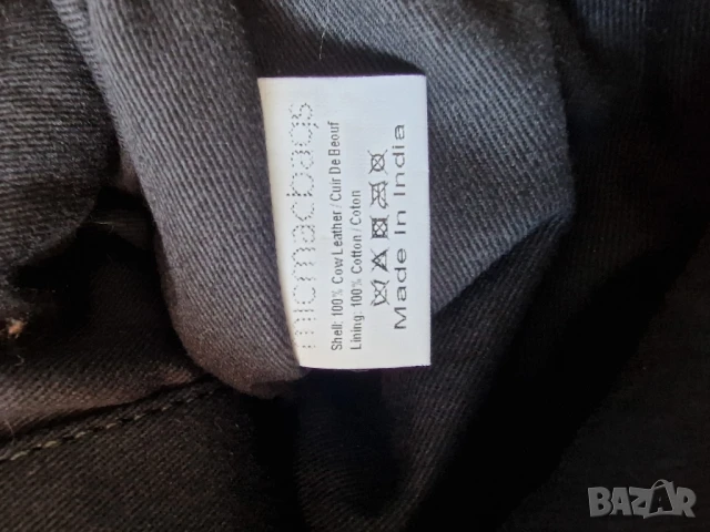 Страхотна дамска чанта MICMACBAGS естествена кожа, снимка 11 - Чанти - 50826092