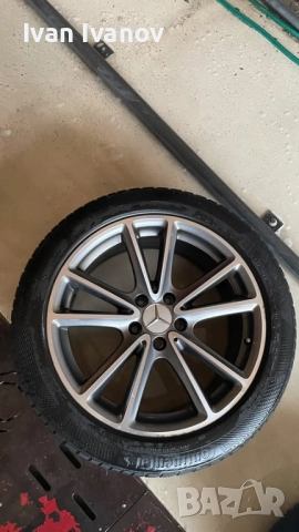 Оригинални джанти 18’ със зимни гуми за Мерцедес, снимка 5 - Гуми и джанти - 52736660