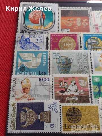 Пощенски марки стари редки смесени от цял свят ЧЕХОСЛОВАКИЯ, ПОРТУГАЛИЯ, УРУГВАЙ 22618, снимка 2 - Филателия - 40330591