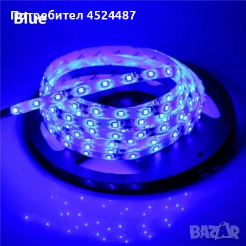 Лента с RGB LED диоди и дистанционно управление 5 метра, подходяща за кухненско осветление, снимка 8 - Лед осветление - 47857398