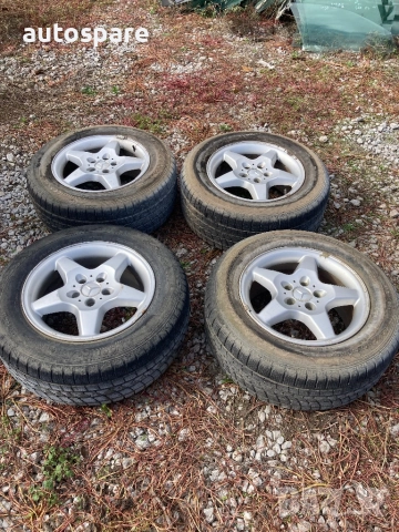 Джанти с гуми 255/60R17. MERCEDES-BENZ M-CLASS (W163)ML (1998 - 2005). , снимка 2 - Гуми и джанти - 52063261