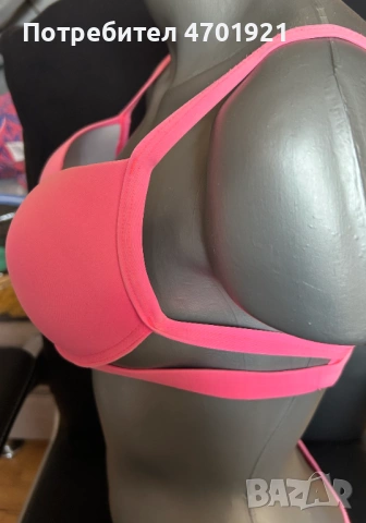 Розов бански от две части, снимка 15 - Бански костюми - 53136505