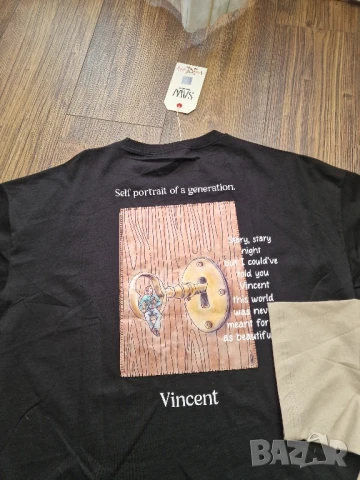 Страхотна мъжка тениска VINCENT VAN GOGH размер S M L , снимка 5 - Тениски - 51120789