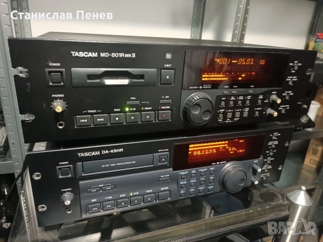 Tascam MD-801Rmk2/DA-45HR Professional Recorders, снимка 3 - Ресийвъри, усилватели, смесителни пултове - 51356802