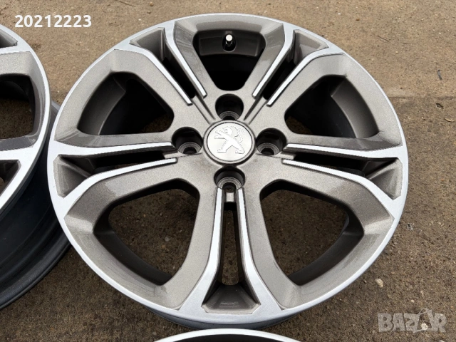 4 броя алуминиеви джанти за Peugeot 208,2008 16, снимка 9 - Гуми и джанти - 53477479