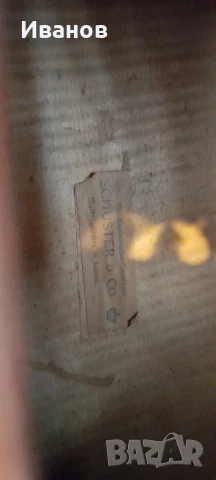 Старо 4/4 виолончело, Schuster, Германия, около 120 год., снимка 2 - Струнни инструменти - 51410038