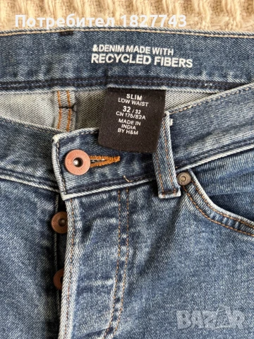 H&M-ЧИСТО НОВИ, slim fit !, снимка 2 - Дънки - 50922828