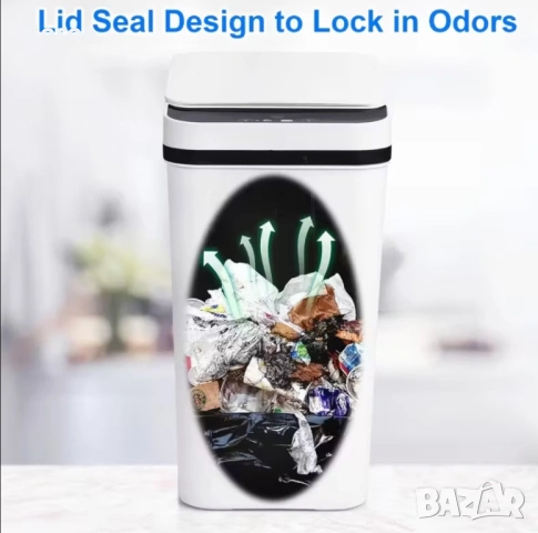 Сензорен кош за отпадъци, снимка 6 - Други стоки за дома - 53127014