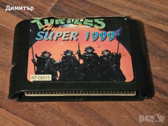 Sega Mega Drive Hyperstone heist Костенурките Нинджа retro game игра snes atari